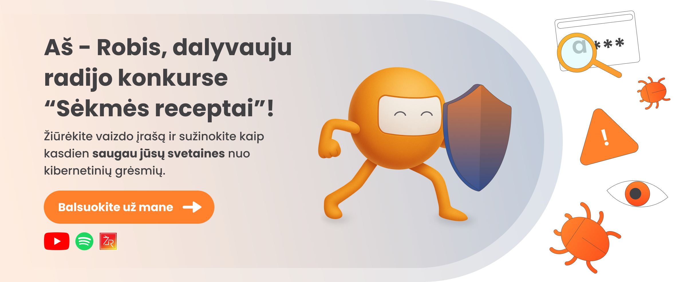 Pasirūpinsime jūsų verslo svetainės saugumu ir našumu